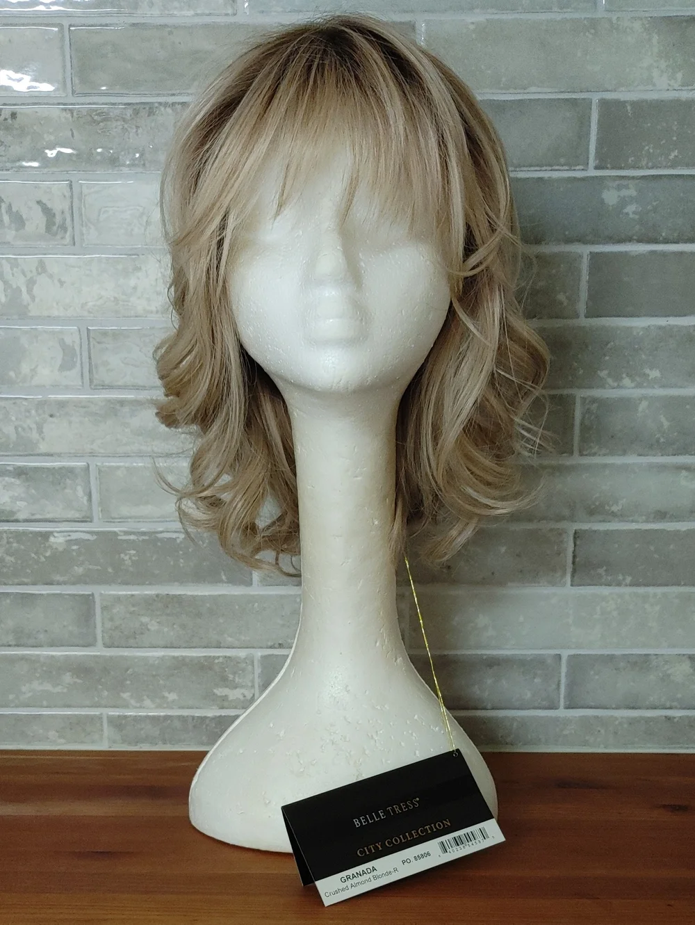 Belle Tress Granada Crushed Almond Blonde R Wig NWT